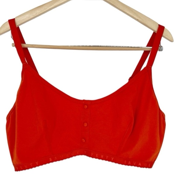 NWT Savage‎ x Fenty Orange Bralette - Picture 1 of 14